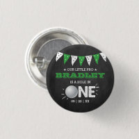 Hole In One Boys Golf 1st Birthday Par-tee