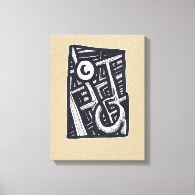 Hole in One? Canvas Print (Front)