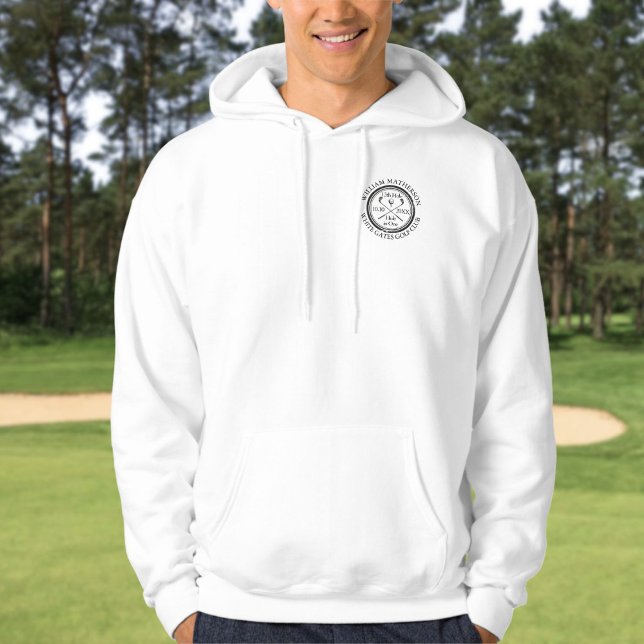 Hole in One Classic Golf Personalised Hoodie (Hole in One Classic Golf Personalised Hoodie)