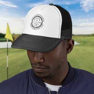 Hole in One Classic Personalised Golf Trucker Hat