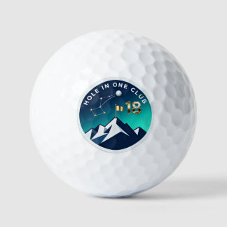 Hole In One Club 18 | Night Sky Mountain Golf Balls