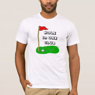 Hole in One Club Personalised Golf T-Shirt