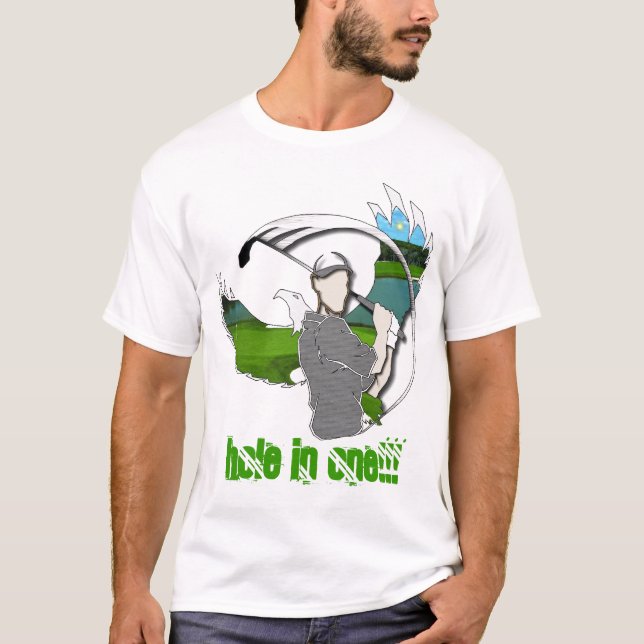 HOLE IN ONE - Customised T-Shirt (Front)