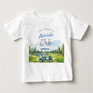 Hole In One Golf 1st Birthday  Baby T-Shirt