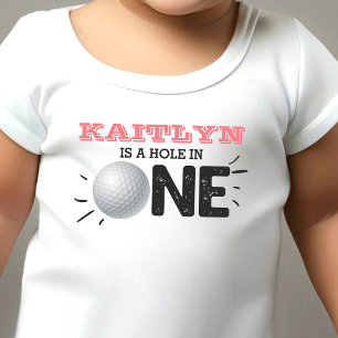 Hole In One Golf 1st Birthday Par-tee Baby T-Shirt