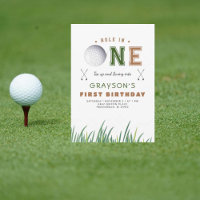 Hole-in-One Golf 1st Birthday Party