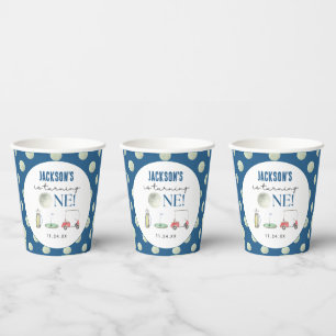 Hole In One Golf Boy Birthday Paper Cups