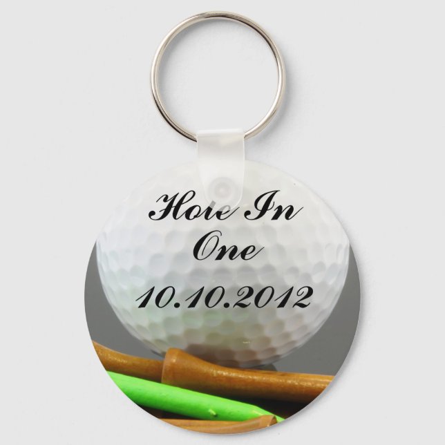 Hole In One Key Ring (Front)