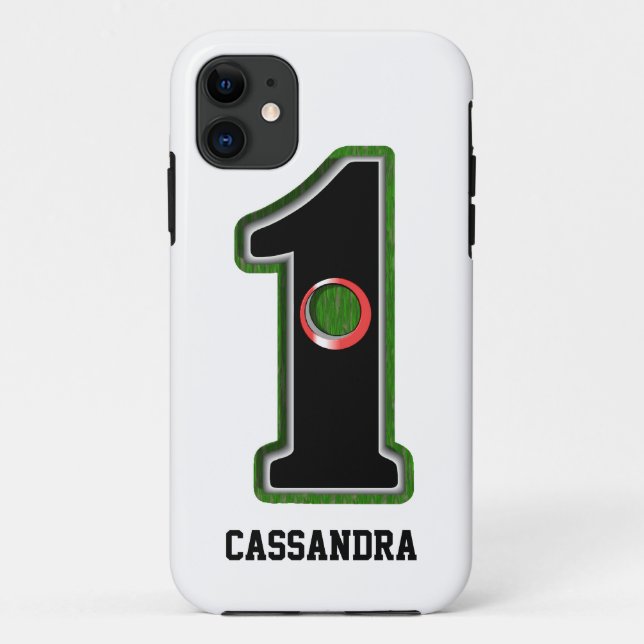 Hole in One Lucky Golfer Customised Case-Mate iPhone Case (Back)