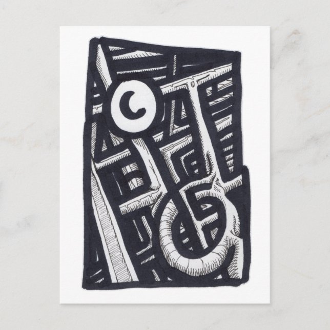 Hole in One? Postcard (Front)