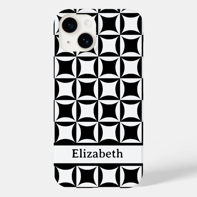  Hole in the Barn Door Pattern Name Case-Mate iPhone Case (Back)