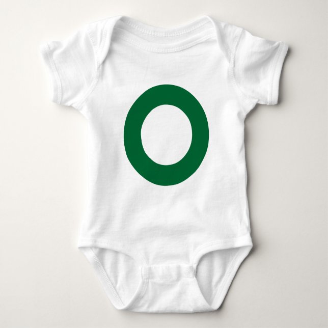 Holed Circle - Colours Baby Bodysuit (Front)