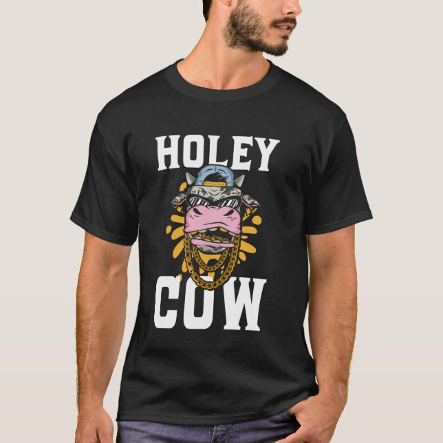 Holey Cow Piercer Piercing Studio T-Shirt (Front)