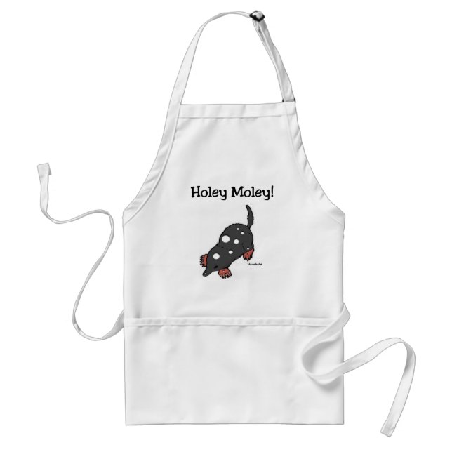 Holey Moley Apron (Front)