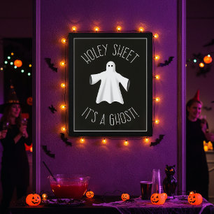 Holey Sheet It's A Ghost - Halloween Poster