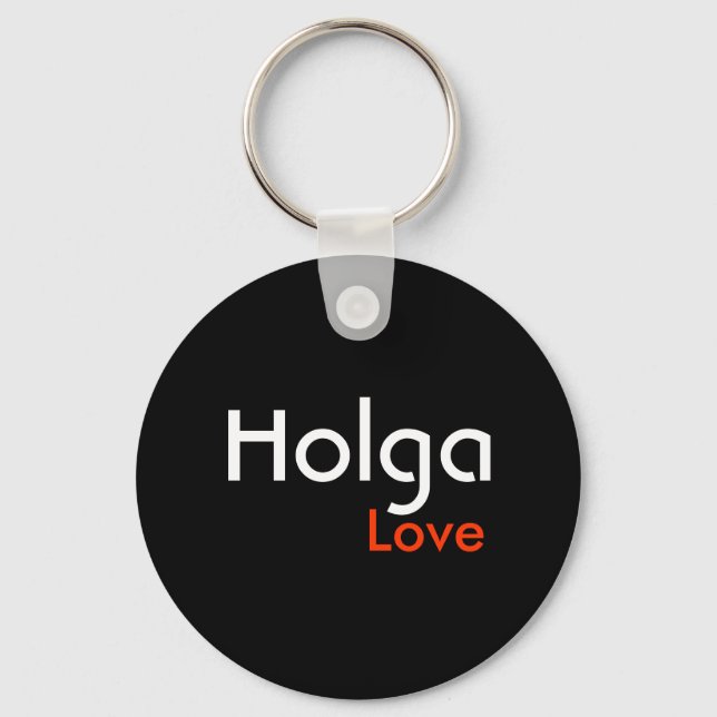 Holga love key ring (Front)