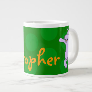 Holger Hippo Large Coffee Mug