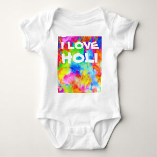 HOLI Festival of Colours + your ideas Baby Bodysuit