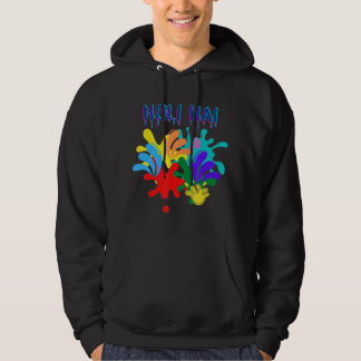 Holi Festival Women And Children Hoodie