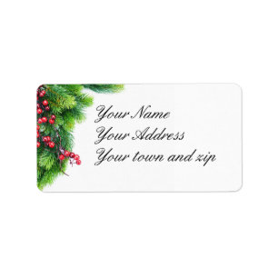 Holiday Address Labels