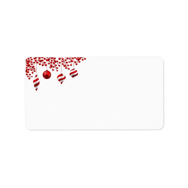 Holiday Address Labels (Front)