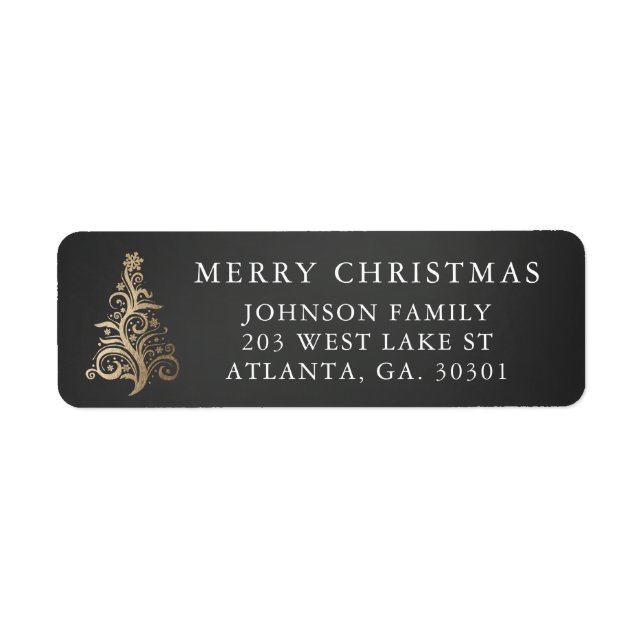 Holiday | Address Labels (Front)