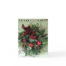 Holiday Apple Wreath