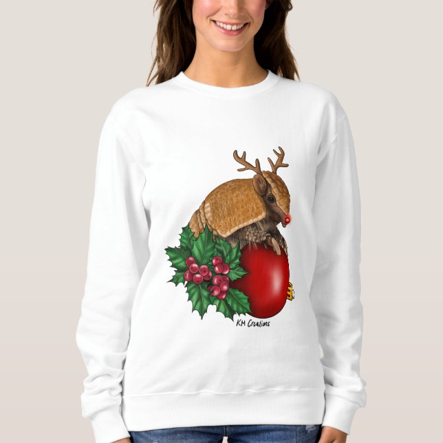 Holiday armadillo sweatshirt (Front)