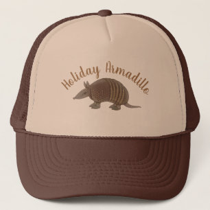Holiday Armadillo T-shirt Trucker Hat