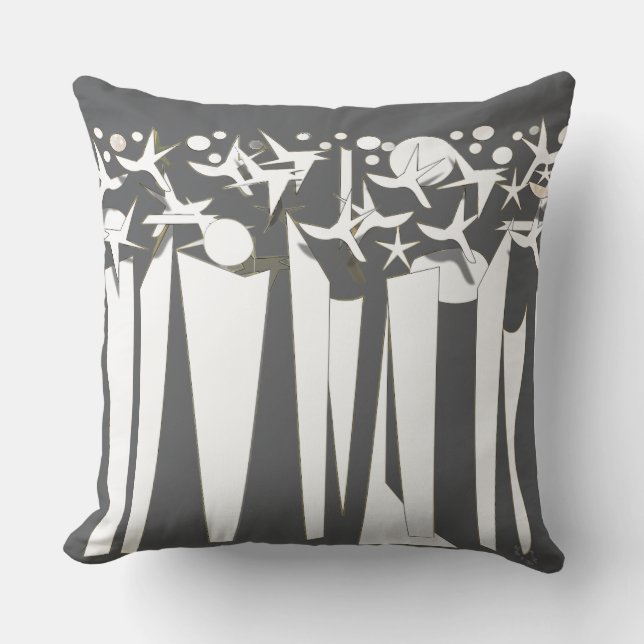 HOLIDAY ART DECO CUSHION (Front)