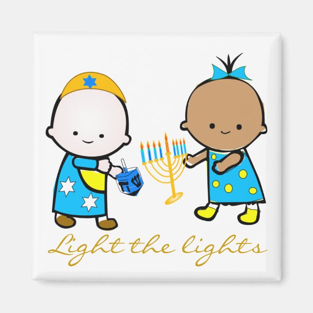 Holiday Babies Magnet - Chanukah (Front)