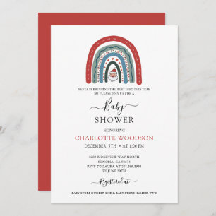 Holiday Baby Shower Invitation