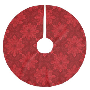 Holiday Background Brushed Polyester Tree Skirt