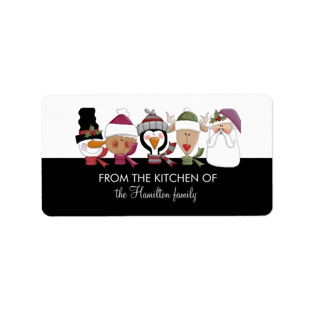 Holiday Baked Goods Labels (Front)