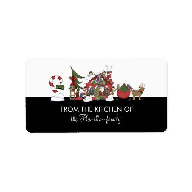 Holiday Baked Goods Labels (Front)