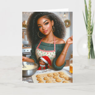 Holiday Baking Christmas Card