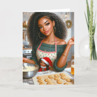 Holiday Baking Christmas Card
