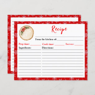 Holiday Baking Christmas Pie Recipe