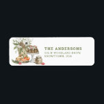 Holiday Baking | Christmas | return address Label<br><div class="desc">These sweet Christmas return address labels feature a yummy holiday dessert served up on a pedestal for the Christmas holiday. 
You can personalise with you name and address.</div>
