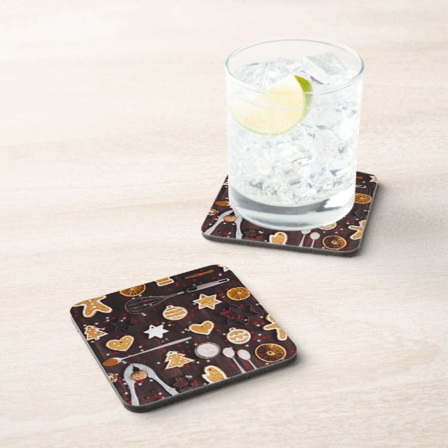 Holiday Baking Coaster (Right Side)