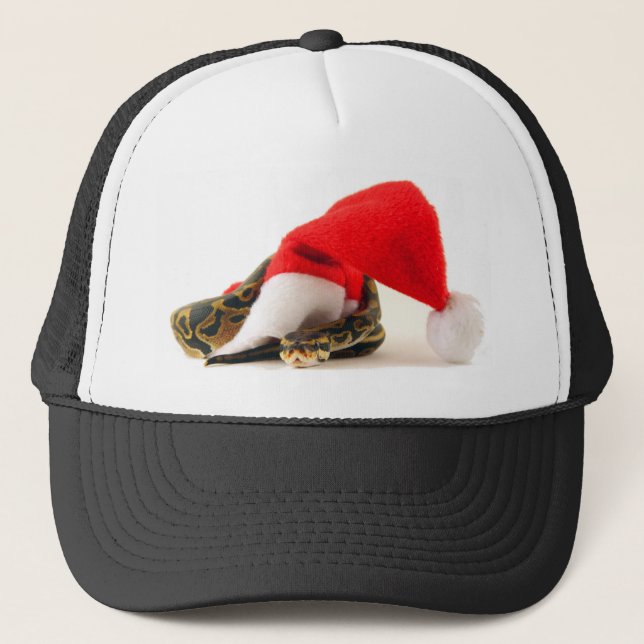 Holiday Ball Phyton Snake Hat (Front)