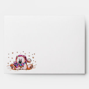 Holiday Bear Envelope