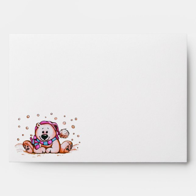 Holiday Bear Envelope (Front)