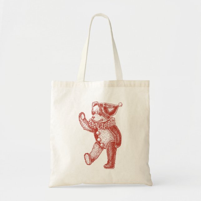 Holiday Bear Tote Bag (Front)