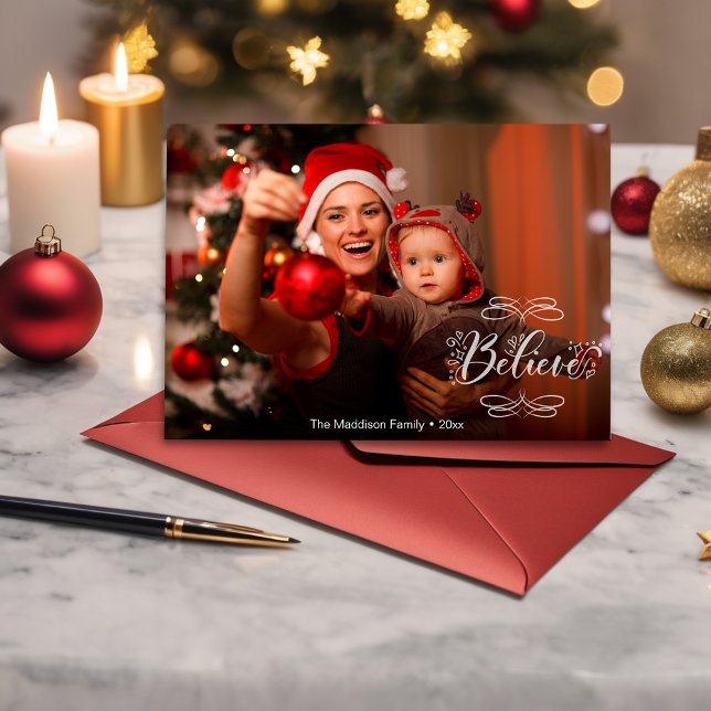 Holiday Believe Card for Christmas Cheer (Creator Uploaded)