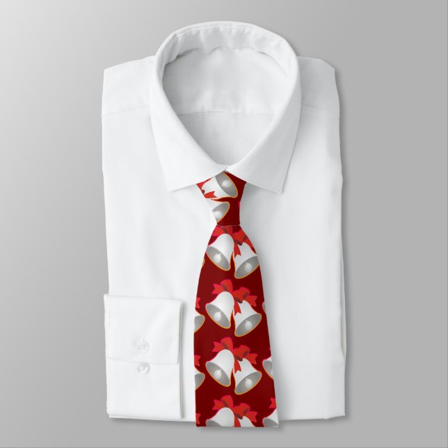 Holiday Bells  Tie (Tied)