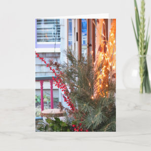 Holiday Berries and Lights - Martha's Vineyard Card
