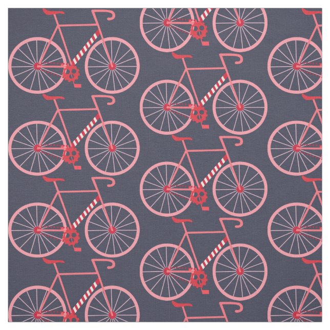 Holiday Bicycles Fabric (Swatch)