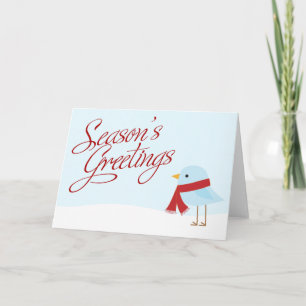 Holiday Bird Greeting Cards