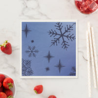 Holiday Black Snowflake